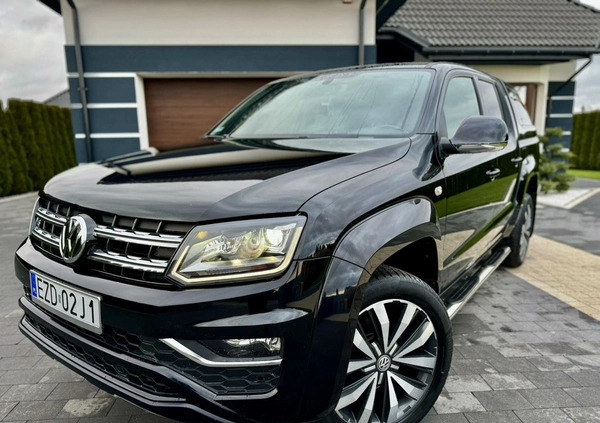 Volkswagen Amarok cena 165000 przebieg: 62000, rok produkcji 2018 z Siedliszcze małe 742